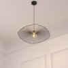 Suspensie Cuzco, metal, negru, 1XE27, D.58 cm, 167517