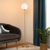 Lampadar Interior Dris, metal, auriu, 1xE14, H.134 cm, 167522