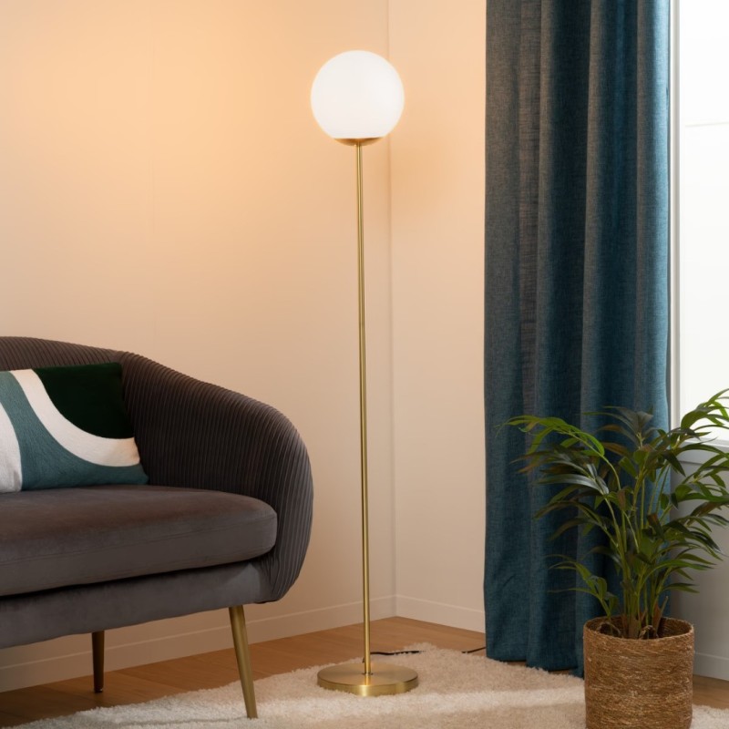 Lampadar Interior Dris, metal, auriu, 1xE14, H.134 cm, 167522