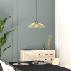 Suspensie Galt, metal, auriu, 1XE27, D.34 cm, 167527B