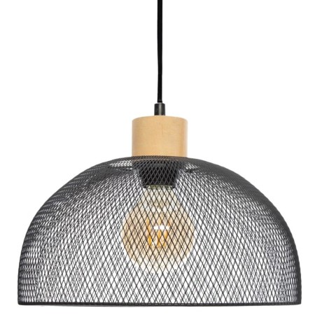 Suspensie Sam, metal, negru, 1XE27, D.30 cm, 168218