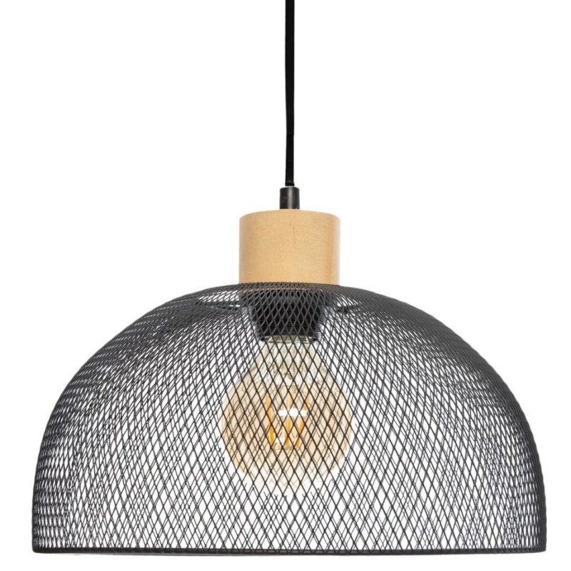 Suspensie Sam, metal, negru, 1XE27, D.30 cm, 168218