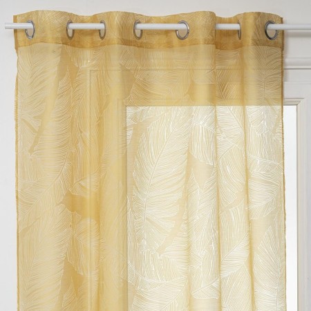 Perdea Devo, poliester, galben mustar, 140x240 cm, 168810R