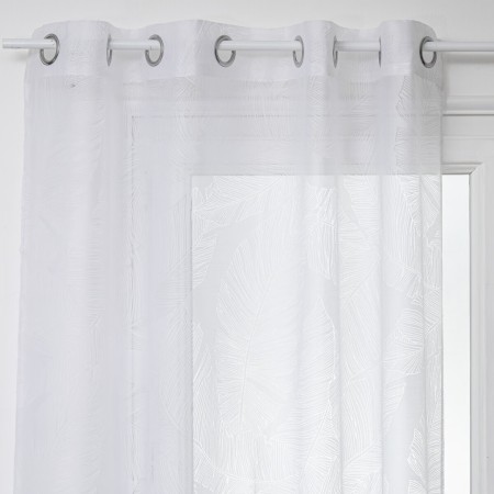 Perdea Devo, poliester, alba, 140x240 cm, 168810Z