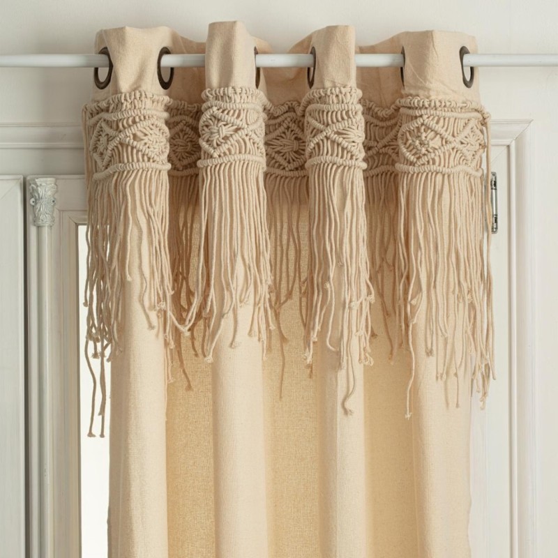 Draperie Rituality, bumbac, bej, 140x260 cm, 168851