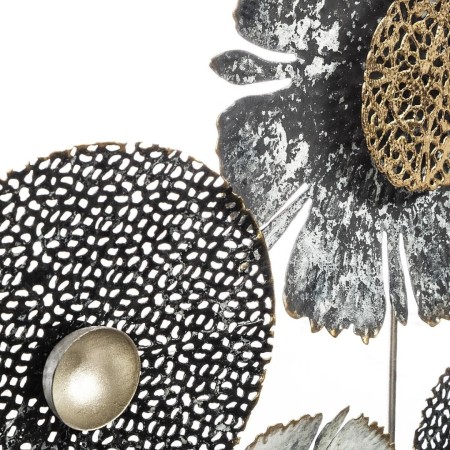 Decoratiune de perete Fiore, metal, 50X50 cm, 169391
