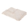 Cuvertura pat Inca, bumbac, ivoar, 130x180 cm, 172463A