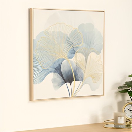 Tablou canvas Ginko, 58x58 cm, 173916