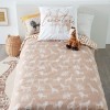 Set lenjerie de pat pentru copii Savana, bumbac, multicolor, 140x200 cm, 174018H