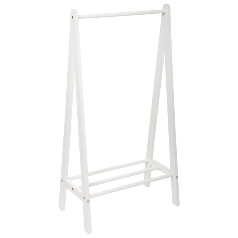 Cuier pentru copii Lupin, MDF, alb, H.114 cm, 174099