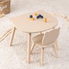 Masuta pentru copii Teddy, lemn, bej, L.53 cm, 174318A