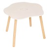 Masa copii Organic, lemn, MDF, alba, L.55 cm, 174318D