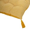 Perna de podea Otto, bumbac, galben mustar, 60x120 cm, 178566R