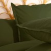 Fata de perna, bumbac, verde khaki, 63x63 cm, 178570H