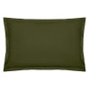 Fata de perna, bumbac, verde khaki, 50x70 cm, 178571H