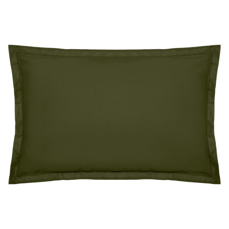 Fata de perna, bumbac, verde khaki, 50x70 cm, 178571H