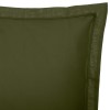 Fata de perna, bumbac, verde khaki, 50x70 cm, 178571H