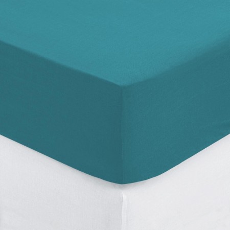 Husa saltea, bumbac, bleu, 90x190 cm, 178572Q