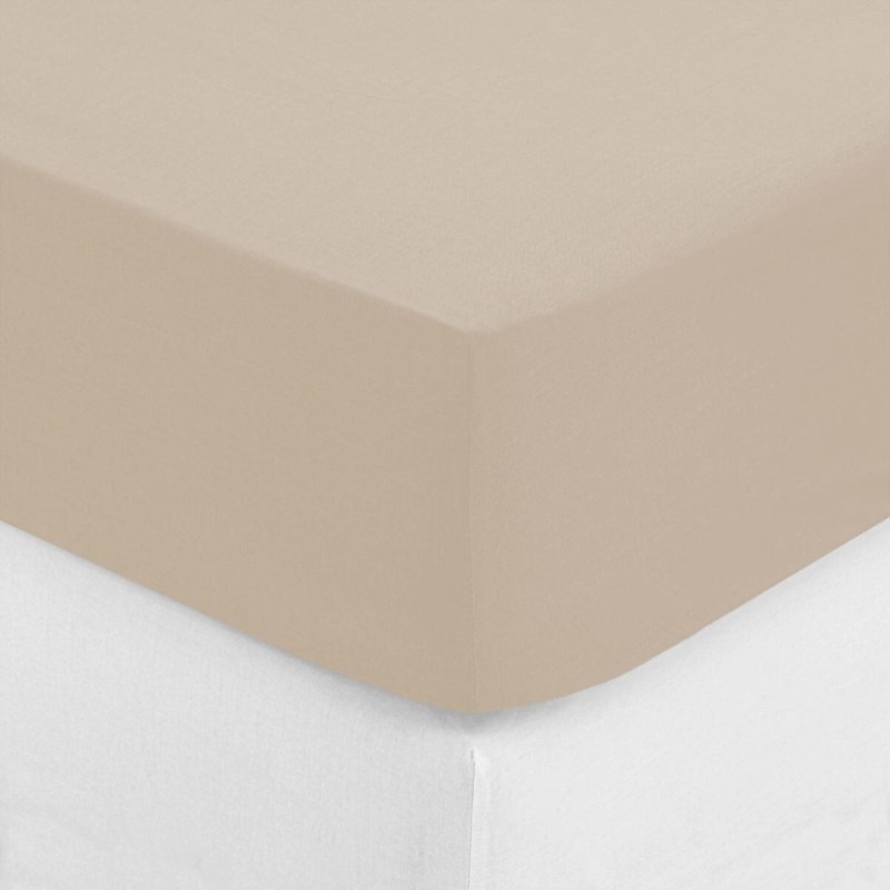 Husa saltea, bumbac, bej, 140x190 cm, 178573D