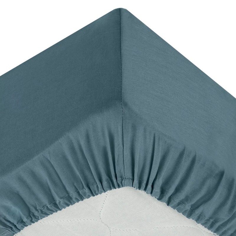 Husa saltea, bumbac, bleu, 140x190 cm, 178573E