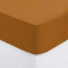 Husa saltea, bumbac, galben mustar, 160x200 cm, 178574A