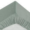 Husa saltea, bumbac, verde celadon, 160x200 cm, 178574K
