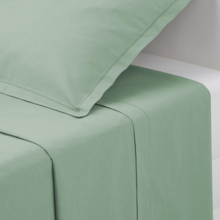 Cearceaf de pat, bumbac, verde, 180x290 cm, 178575K