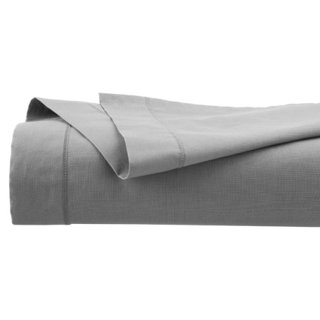 Cearceaf de pat, bumbac, gri, 240x290 cm, 178576B