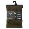 Cearceaf de pat, bumbac, verde khaki, 240x290 cm, 178576H