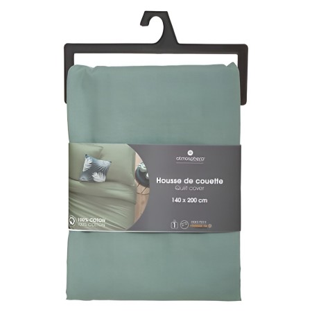 Husa pilota, bumbac, verde celadon, 140x200 cm, 178577K