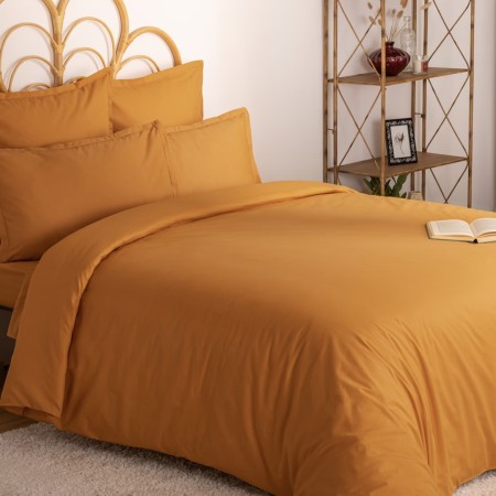Husa pilota, bumbac, galben mustar, 240x220 cm, 178578A