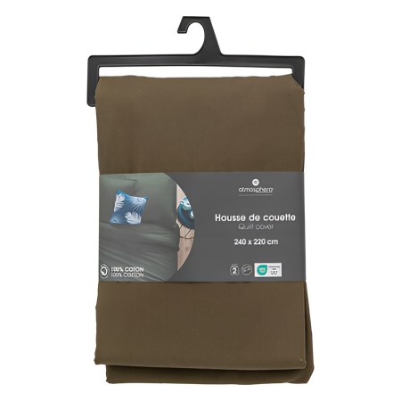 Husa pilota, bumbac, verde khaki, 240x220 cm, 178578H