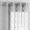 Perdea Mia, poliester, gri, 140x240 cm, 178580B