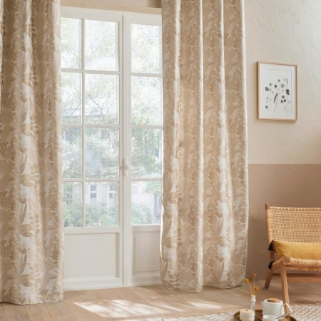 Draperie Bejuco, poliester, bej, 140x260 cm, 178581D