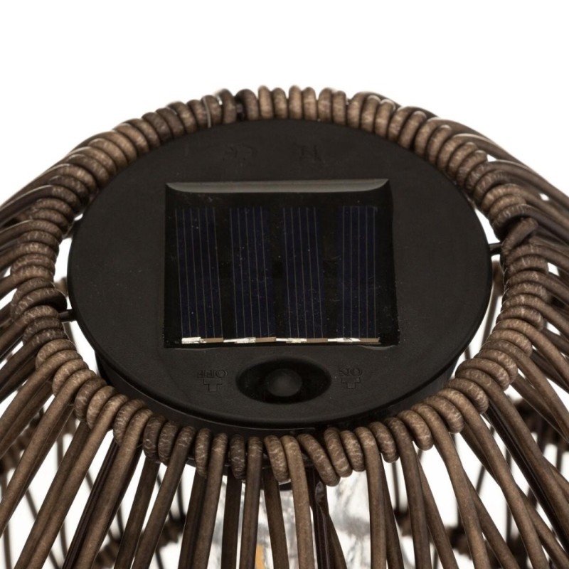 Lampa solara exterior Ravi, metal, polipropilena, bej, H.32 cm, 178901