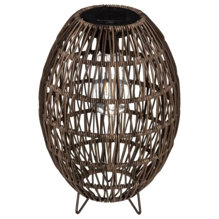 Lampa solara exterior Ravi, metal, polipropilena, bej, H.32 cm, 178901