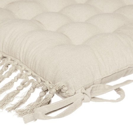 Perna pentru scaun Macrame, bumbac, ivoar, 40x40 cm, 181029A