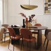 Suspensie Arlo, metal, auriu, 1xE27, L.80 cm, 182488