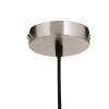 Suspensie Arlo, metal, argintiu, 1XE27, L.76 cm, 182488A