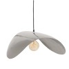 Suspensie Arlo, metal, argintiu, 1XE27, L.76 cm, 182488A