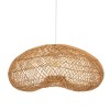 Suspensie Jeny, metal, ratan, natural, 1XE27, D.68 cm, 182519