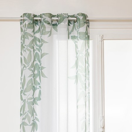 Perdea Voilage, poliester, verde, 140x240 cm, 185238B