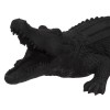 Statueta Crocodil, negru, rasina, L.100 cm, 185991