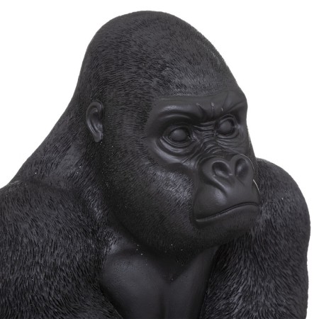 Statueta Gorilla, polirasina, negru, H.67 cm, 185995