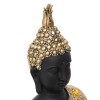 Statueta Buddha așezat, rășină, auriu, H.34 cm, 187942