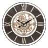 Ceas de perete Soul, metal, auriu, D.70 cm, 187966