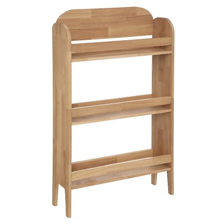 Bibliotecă pentru copii Robin, arbore de cauciuc, bej, H.100 cm, 188241