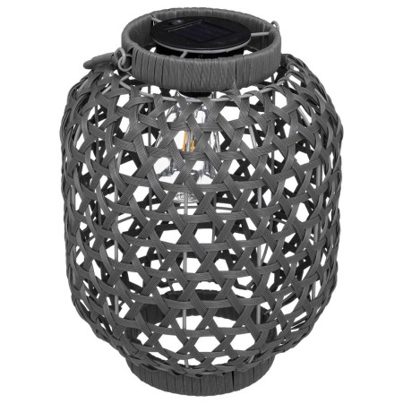 Lampa solara exterior Tola, metal, polipropilena, gri, H.32 cm, 190602