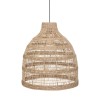 Suspensie Sea View, metal, rachita, bej, 1XE27, D.46 cm, 190694