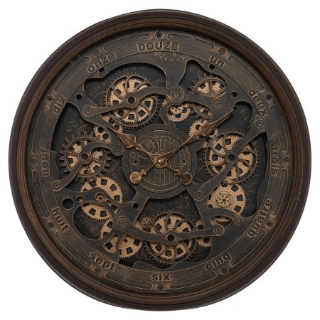 Ceas de perete Alban, metal, sticla, D.76 cm, 193107